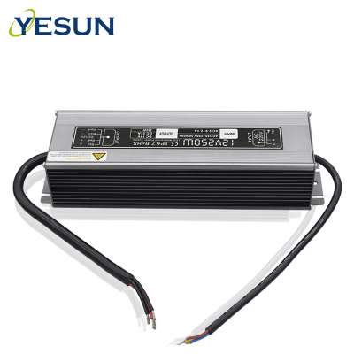 Waterproof  250w led dimmer 12v dc power supply for lights