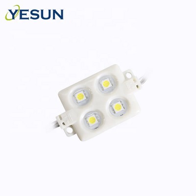 Warm White  DC12V 88Lm  IP65 SMD 5050 LED Module 4 Diodes